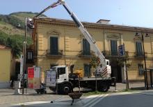 Piattaforme aeree articolate su rimorchio trainabile Oil & Steel Eagle 2822