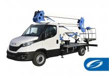 Piattaforme aeree articolate autocarrate Socage forSte 24 D Speed