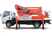 Piattaforme aeree articolate su rimorchio trainabile Sinoboom GKH22