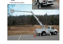 Piattaforme aeree articolate su rimorchio trainabile Altec L45M