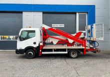 Piattaforme aeree articolate su rimorchio trainabile Multitel MX 200