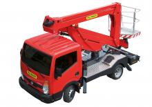 Piattaforme aeree articolate su rimorchio trainabile Palfinger P 200 A-R