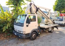 Piattaforme aeree articolate su rimorchio trainabile CMC TB 175