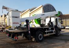 Piattaforme aeree telescopiche autocarrate Comet 21-14 