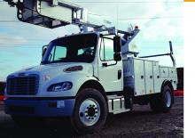 Piattaforme aeree telescopiche autocarrate Altec AP45A Dual