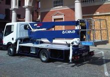 Piattaforme aeree telescopiche autocarrate CELA DT21