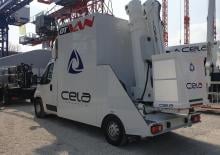 Piattaforme aeree telescopiche autocarrate CELA DT VAN