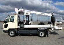 Piattaforme aeree telescopiche autocarrate GSR E120TV Basic