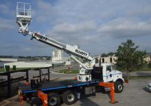 Piattaforme aeree telescopiche autocarrate Elliott Equipment G72F HiReach