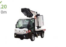 Piattaforme aeree telescopiche autocarrate Klubb K20