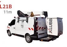 Piattaforme aeree telescopiche autocarrate Klubb KL21B