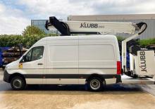Piattaforme aeree telescopiche autocarrate Klubb KT 18 PCS