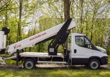 Piattaforme aeree telescopiche autocarrate Klubb KT20