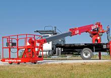 Piattaforme aeree telescopiche autocarrate Elliott Equipment L55R HiReach 