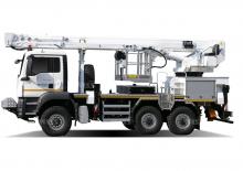 Piattaforme aeree telescopiche autocarrate Bumar lPTM-32
