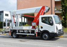 Piattaforme aeree telescopiche autocarrate Multitel MJ 226