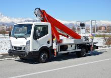 Piattaforme aeree telescopiche autocarrate Multitel MT 204 EX