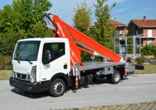 Piattaforme aeree telescopiche autocarrate Multitel MT 240 EX