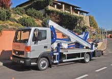 Piattaforme aeree telescopiche autocarrate Multitel MX 270