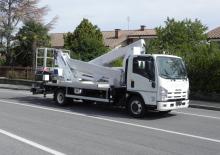 Piattaforme aeree articolate su rimorchio trainabile Multitel MX 290 EX 6ton