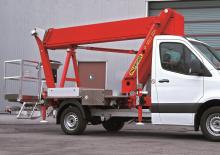 Piattaforme aeree telescopiche autocarrate Palfinger P 180 BK