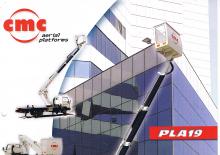 Piattaforme aeree telescopiche autocarrate CMC PLA 19