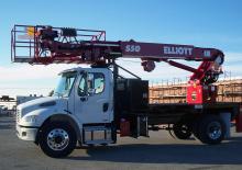 Piattaforme aeree telescopiche autocarrate Elliott Equipment S50R SkyWalk