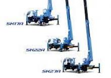 Piattaforme aeree telescopiche autocarrate Aichi SKYMASTER SK27A