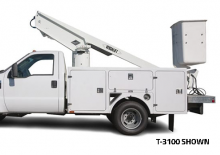 Piattaforme aeree telescopiche autocarrate Versalift T-30-SI