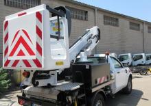 Piattaforme aeree telescopiche autocarrate Movex TL 12