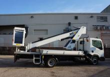 Piattaforme aeree telescopiche autocarrate Movex TLR 18
