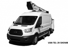 Piattaforme aeree telescopiche autocarrate Versalift VANTEL-29-EI