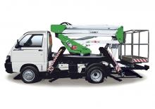 Piattaforme aeree articolate su rimorchio trainabile Comet X MINI 14-6.2 HQ 