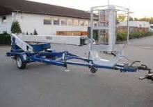 Piattaforme aeree telescopiche su rimorchio trainabile Simon RTZ 155