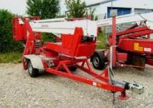 Piattaforme aeree telescopiche su rimorchio trainabile TEUPEN TL 15 H