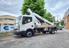 Piattaforme aeree telescopiche autocarrate Bizzocchi Autel 175CL