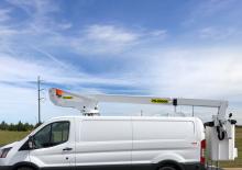 Piattaforme aeree telescopiche autocarrate Palfinger ETT 29 SNV