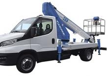 Piattaforme aeree telescopiche autocarrate Socage forSte 18T Speed
