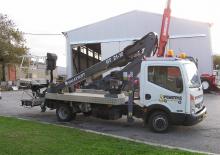 Piattaforme aeree telescopiche autocarrate Lionlift GT 21-09