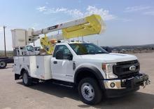 Piattaforme aeree telescopiche autocarrate Terex HR40