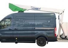 Piattaforme aeree telescopiche autocarrate Comet HVM 12