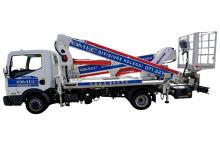 Piattaforme aeree telescopiche autocarrate Pagliero J 350 TA