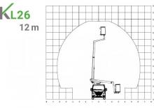Piattaforme aeree telescopiche autocarrate Klubb KL26