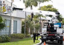 Piattaforme aeree telescopiche autocarrate Altec LS49