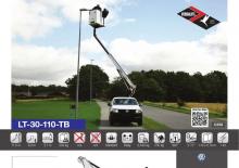 Piattaforme aeree telescopiche autocarrate Versalift LT-30-TB