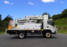 Piattaforme aeree telescopiche autocarrate Terex LT40i