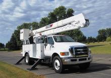 Piattaforme aeree telescopiche autocarrate Terex Optima HRX50