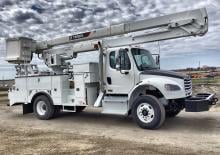 Piattaforme aeree telescopiche autocarrate Terex Optima TC50
