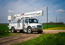 Piattaforme aeree telescopiche autocarrate Terex Optima TC55
