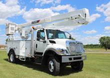 Piattaforme aeree telescopiche autocarrate Terex Optima TCX50